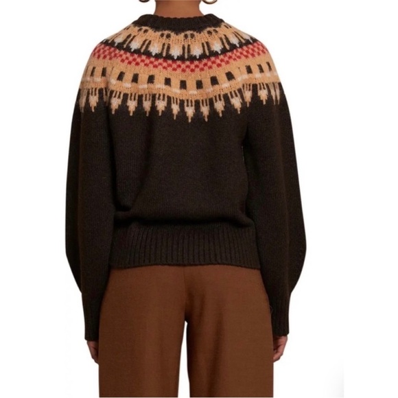 A.L.C. Fair Isle wool and alpaca blend Sweater - Picture 4 of 6